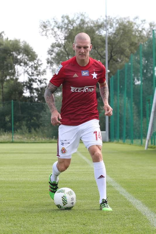 Football. Wisla Krakow. Photo Session. 03.08.2016