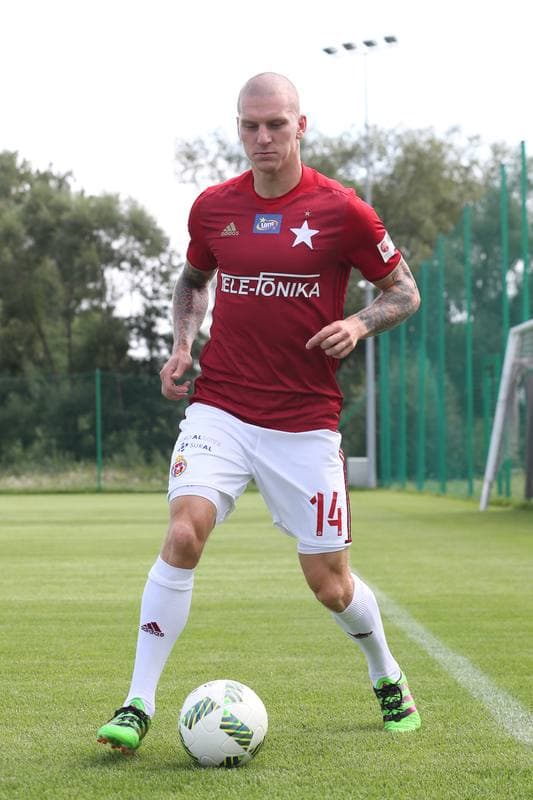 Football. Wisla Krakow. Photo Session. 03.08.2016