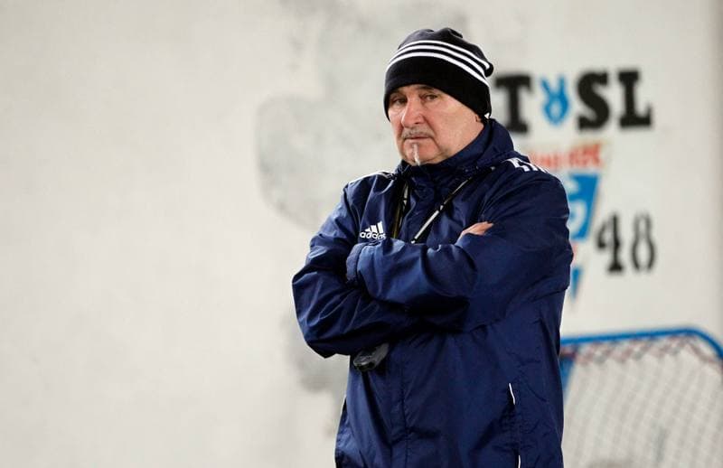 Football. Gornik Zabrze. Training. 04.03.2016