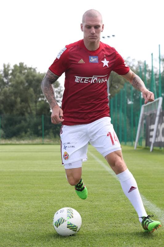 Football. Wisla Krakow. Photo Session. 03.08.2016