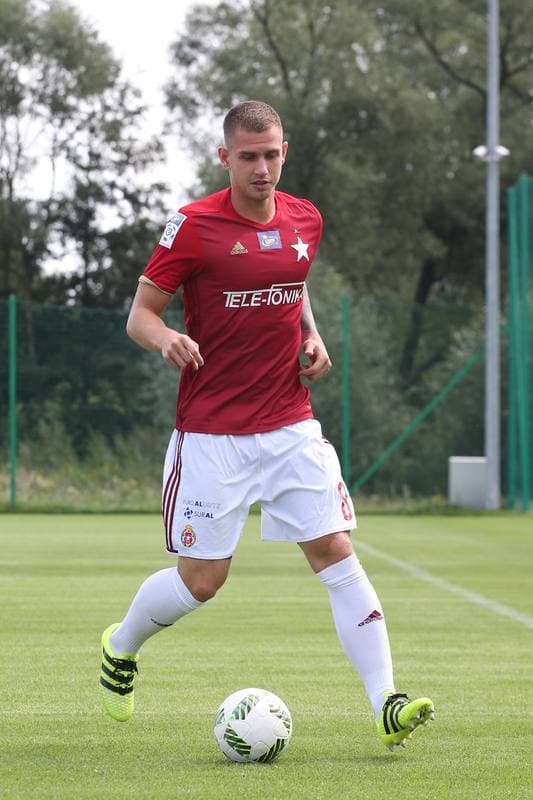 Football. Wisla Krakow. Photo Session. 03.08.2016