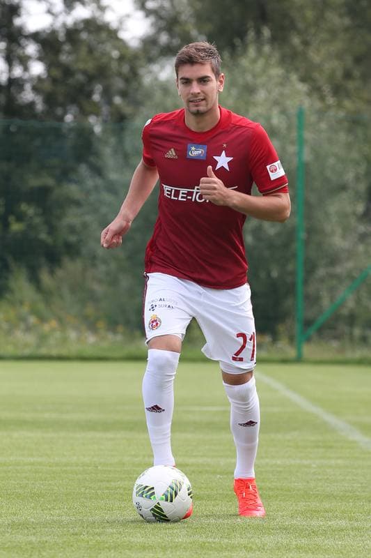Football. Wisla Krakow. Photo Session. 03.08.2016