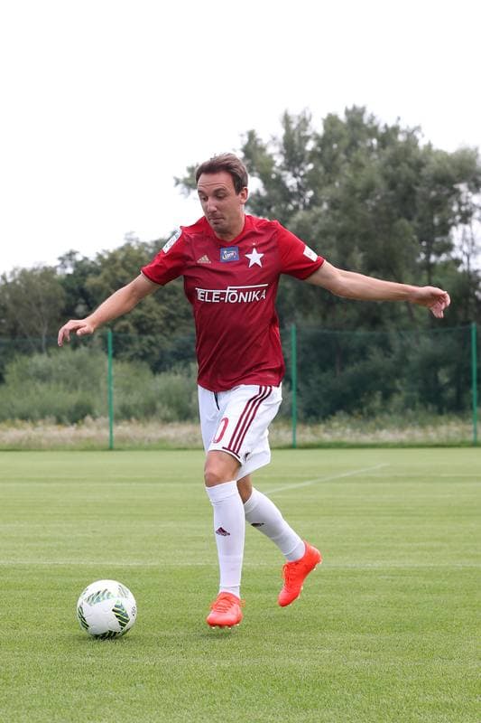 Football. Wisla Krakow. Photo Session. 03.08.2016