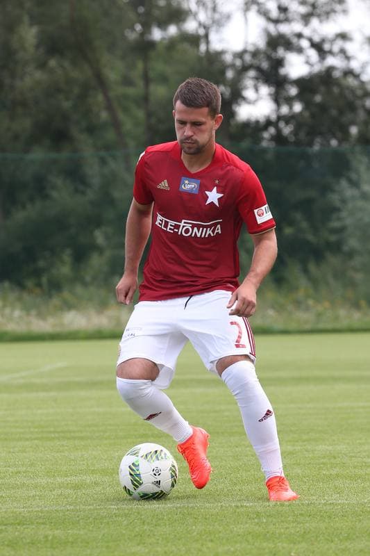 Football. Wisla Krakow. Photo Session. 03.08.2016