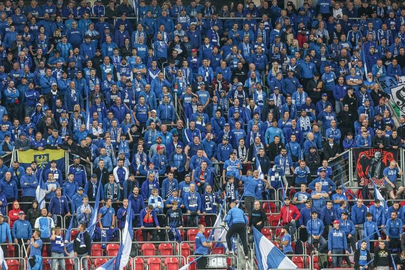 Football. Betclic I liga. GKS Tychy - Ruch Chorzow. 16.09.2024