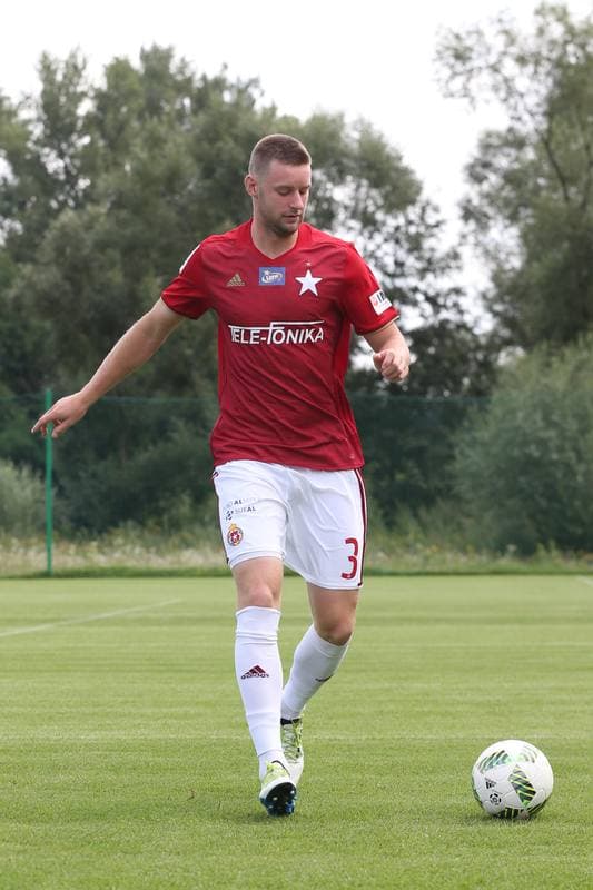 Football. Wisla Krakow. Photo Session. 03.08.2016