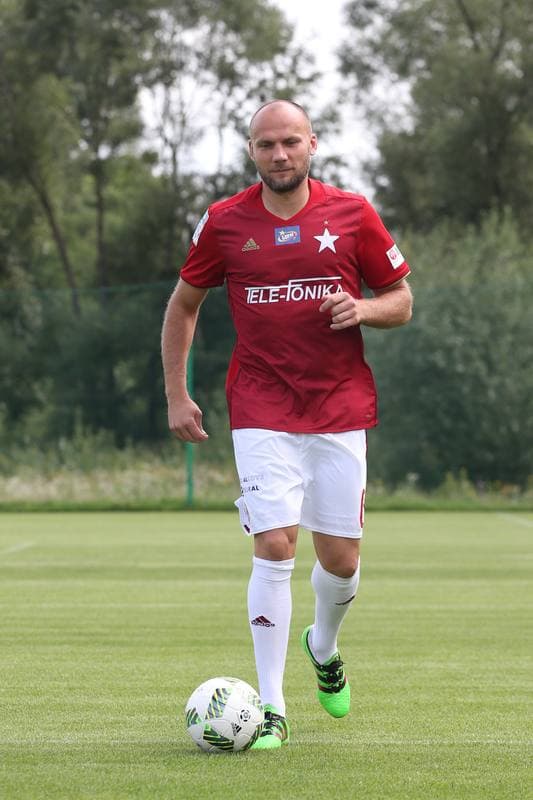 Football. Wisla Krakow. Photo Session. 03.08.2016