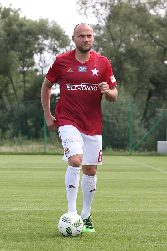 Football. Wisla Krakow. Photo Session. 03.08.2016
