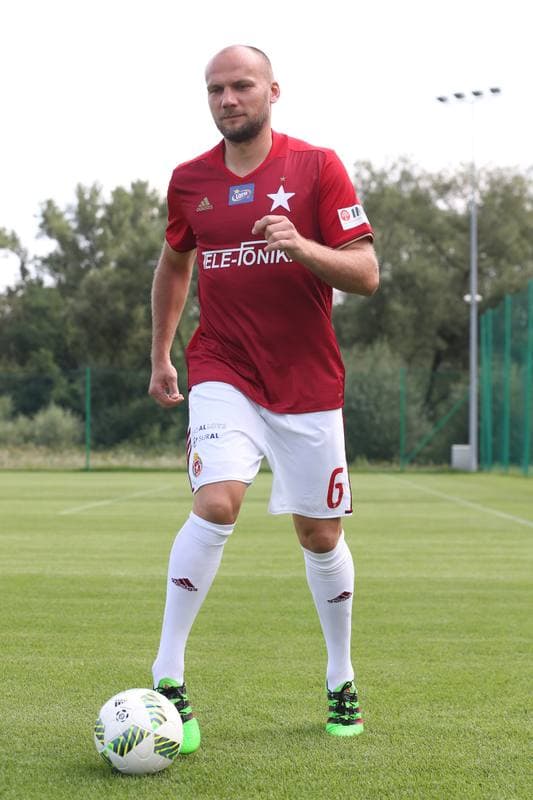 Football. Wisla Krakow. Photo Session. 03.08.2016