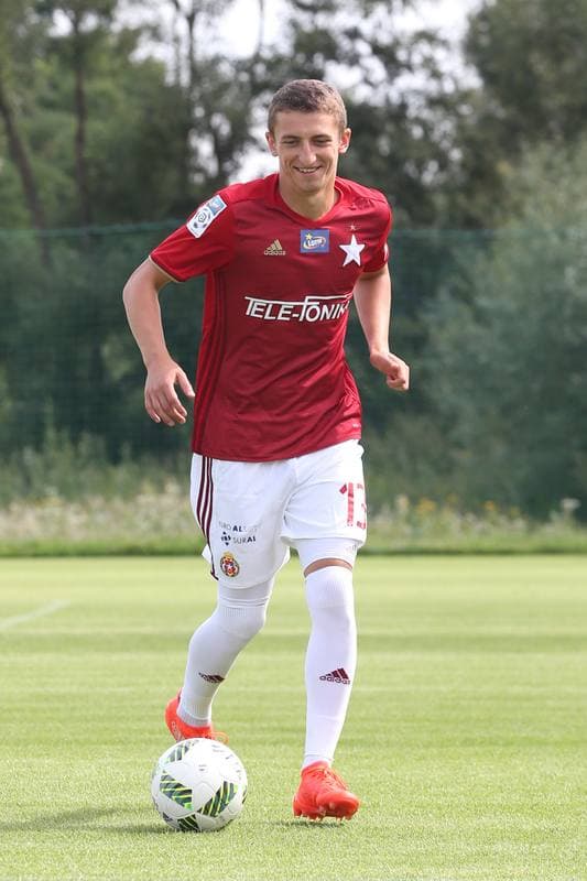 Football. Wisla Krakow. Photo Session. 03.08.2016