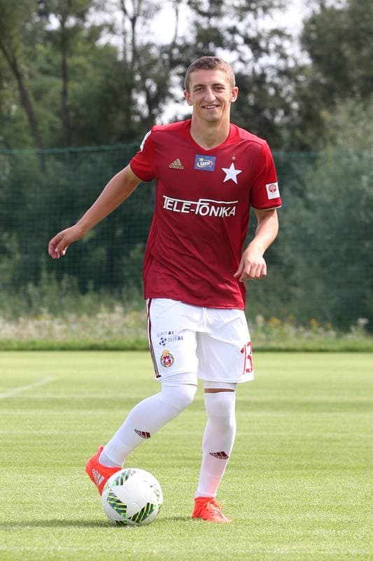 Football. Wisla Krakow. Photo Session. 03.08.2016