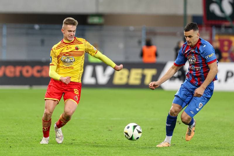 Football. PKO BP Ekstraklasa. Piast Gliwice - Jagiellonia Bialystok. 29.09.2024