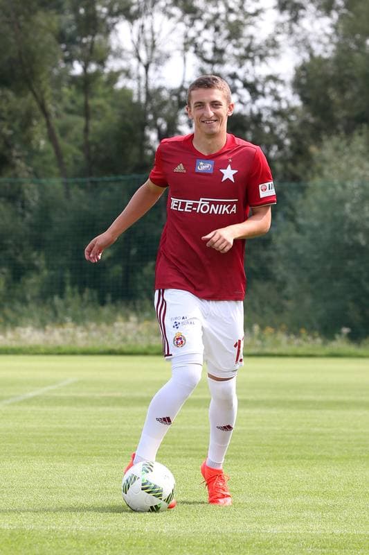 Football. Wisla Krakow. Photo Session. 03.08.2016