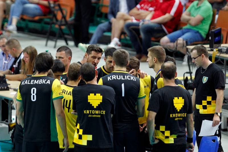 Volleyball. Sparing. GKS Katowice - Calzedonia Verona. 11.09.2016