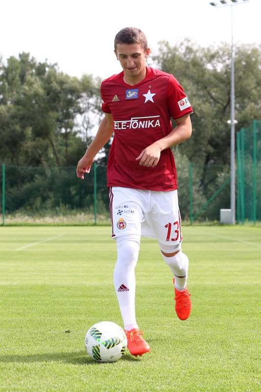 Football. Wisla Krakow. Photo Session. 03.08.2016