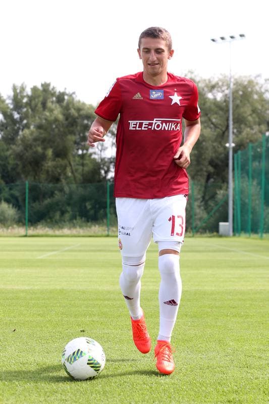 Football. Wisla Krakow. Photo Session. 03.08.2016