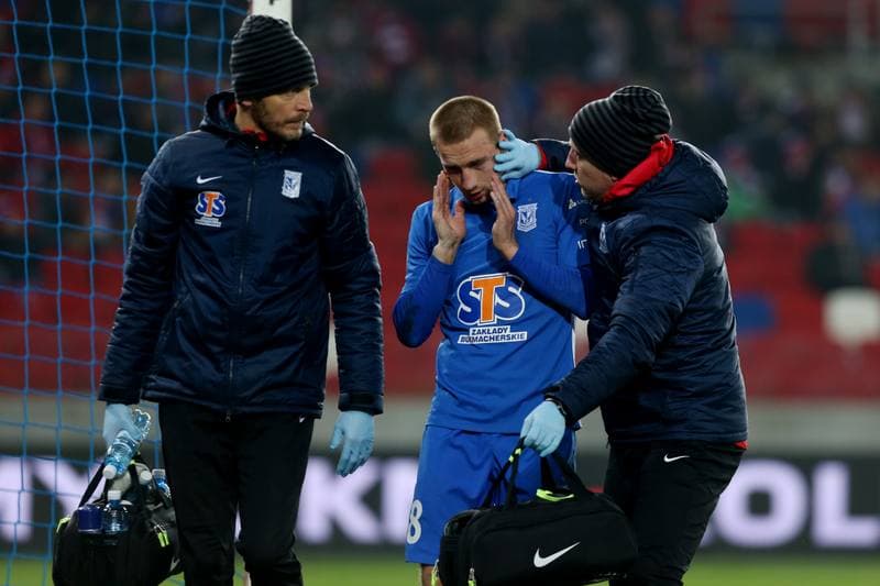 Football. Ekstraklasa. Gornik Zabrze - Lech Poznan. 02.03.2016