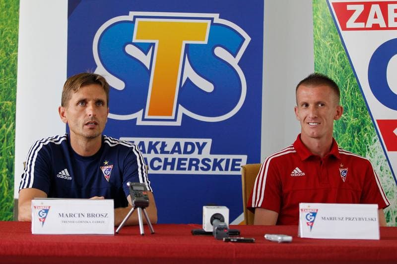 Football. Gornik Zabrze. Press Conference. 04.08.2016