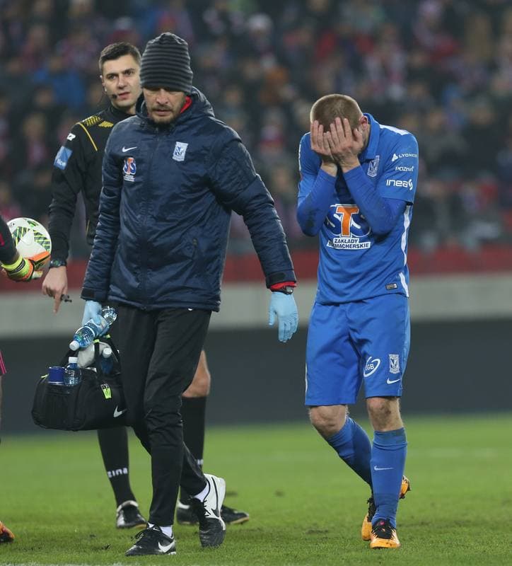 Football. Ekstraklasa. Gornik Zabrze - Lech Poznan. 02.03.2016