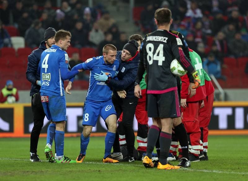 Football. Ekstraklasa. Gornik Zabrze - Lech Poznan. 02.03.2016