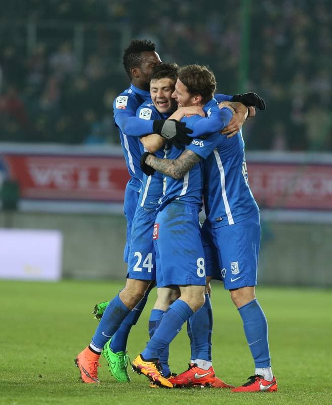 Football. Ekstraklasa. Gornik Zabrze - Lech Poznan. 02.03.2016