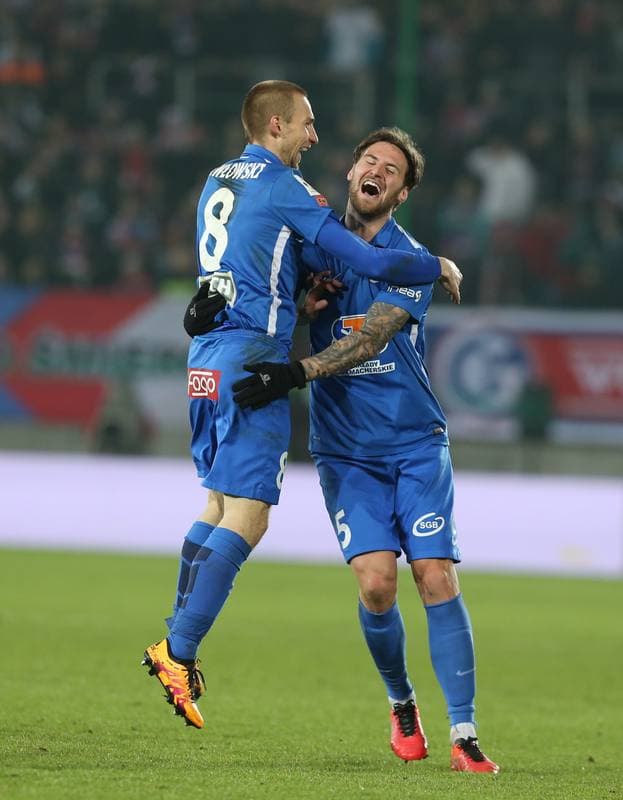 Football. Ekstraklasa. Gornik Zabrze - Lech Poznan. 02.03.2016