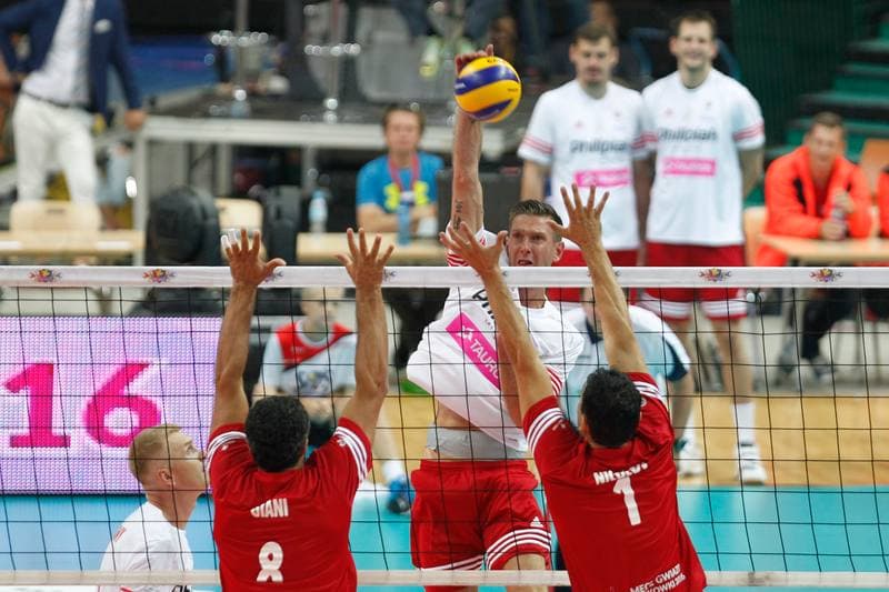 Volleyball. Siatkowka. Team A - Team B. 11.09.2016
