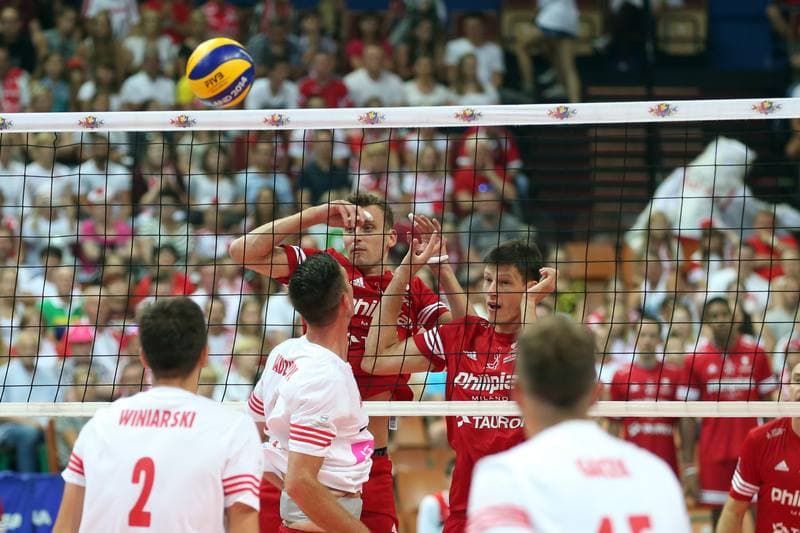 Volleyball. Siatkowka. Team A - Team B. 11.09.2016