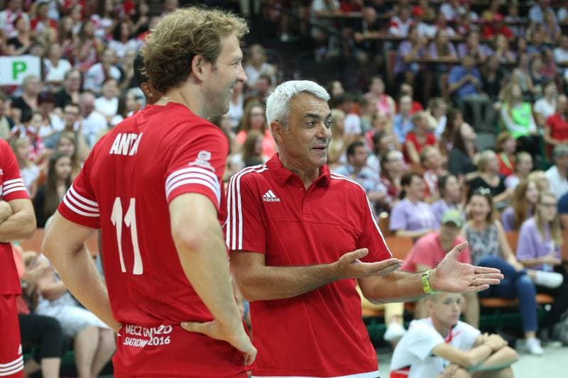 Volleyball. Siatkowka. Team A - Team B. 11.09.2016
