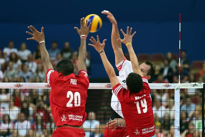 Volleyball. Siatkowka. Team A - Team B. 11.09.2016