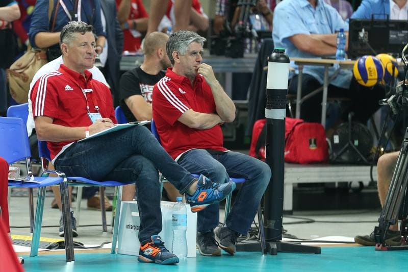 Volleyball. Siatkowka. Team A - Team B. 11.09.2016