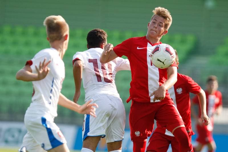 Football. Czech Republic U-16 - Poland U-16. 13.09.2016