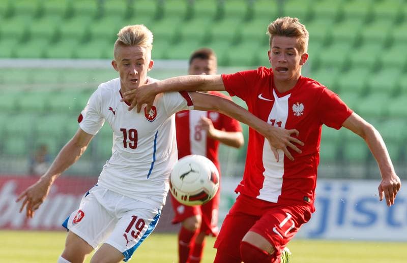 Football. Czech Republic U-16 - Poland U-16. 13.09.2016