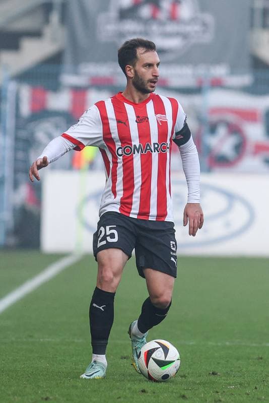 Football. PKO BP Ekstraklasa. Piast Gliwice - Cracovia Krakow. 08.12.2024