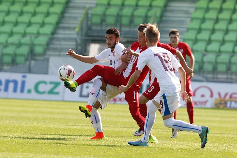 Football. Czech Republic U-16 - Poland U-16. 13.09.2016