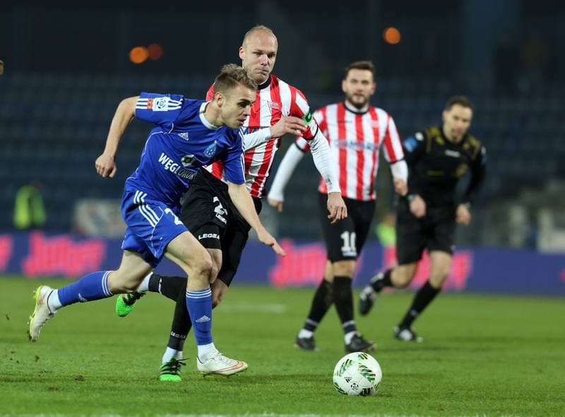 Football. PKO BP Ekstraklasa. Ruch Chorzow - Cracovia Krakow. 02.03.2016