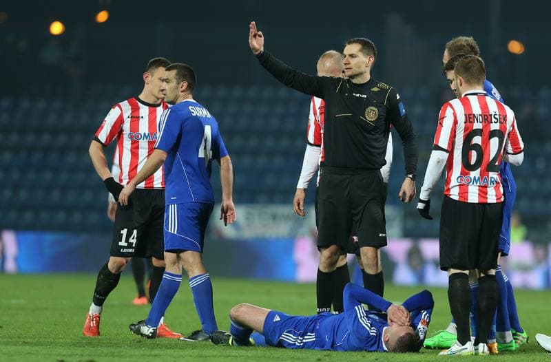 Football. PKO BP Ekstraklasa. Ruch Chorzow - Cracovia Krakow. 02.03.2016