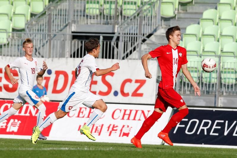 Football. Czech Republic U-16 - Poland U-16. 13.09.2016
