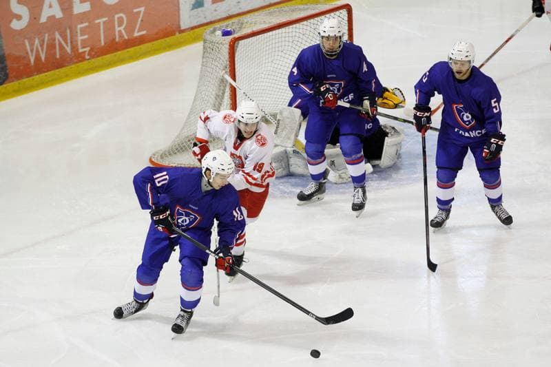 Ice Hockey. Friendly Match. Poland U20 - France U20. 06.08.2016