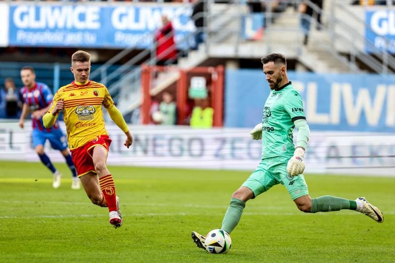 Football. PKO BP Ekstraklasa. Piast Gliwice - Jagiellonia Bialystok. 29.09.2024