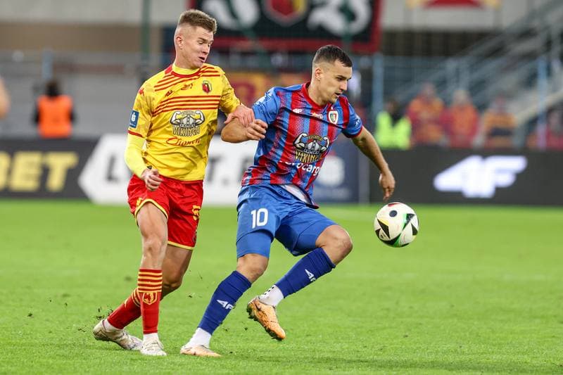 Football. PKO BP Ekstraklasa. Piast Gliwice - Jagiellonia Bialystok. 29.09.2024