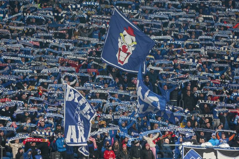 Football. Polish Cup. Ruch Chorzow - Korona Kielce. 25.02.2025