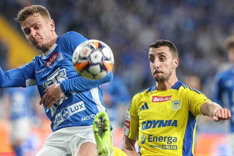 Football. Betclic I Liga. Ruch Chorzow - Arka Gdynia. 08.03.2025