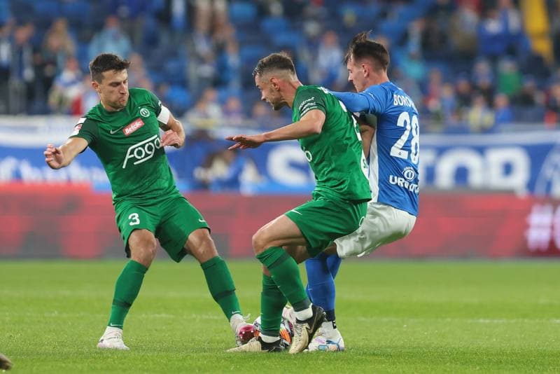 Football. Betclic I Liga. Ruch Chorzow - Warta Poznan. 25.10.2024