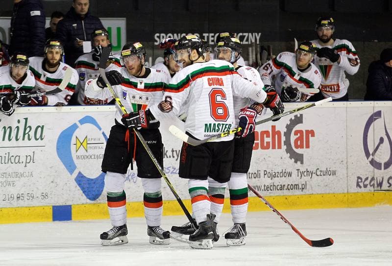 Ice Hockey. Polska Hokej Liga. GKS Tychy - Tatryski Podhale Nowy Targ. 29.02.2016
