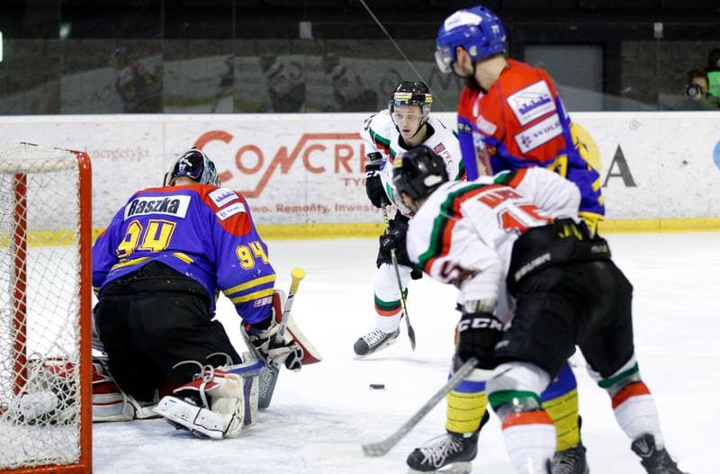 Ice Hockey. Polska Hokej Liga. GKS Tychy - Tatryski Podhale Nowy Targ. 29.02.2016