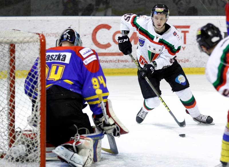 Ice Hockey. Polska Hokej Liga. GKS Tychy - Tatryski Podhale Nowy Targ. 29.02.2016