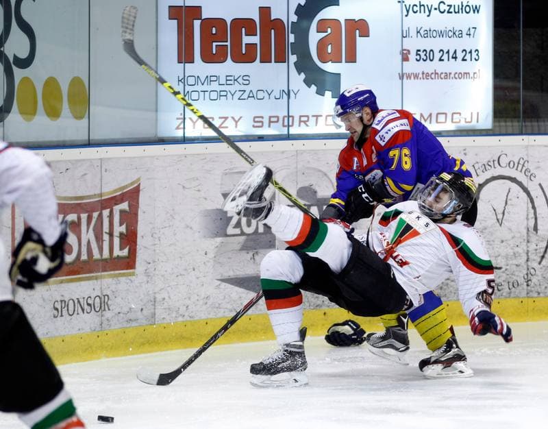 Ice Hockey. Polska Hokej Liga. GKS Tychy - Tatryski Podhale Nowy Targ. 29.02.2016