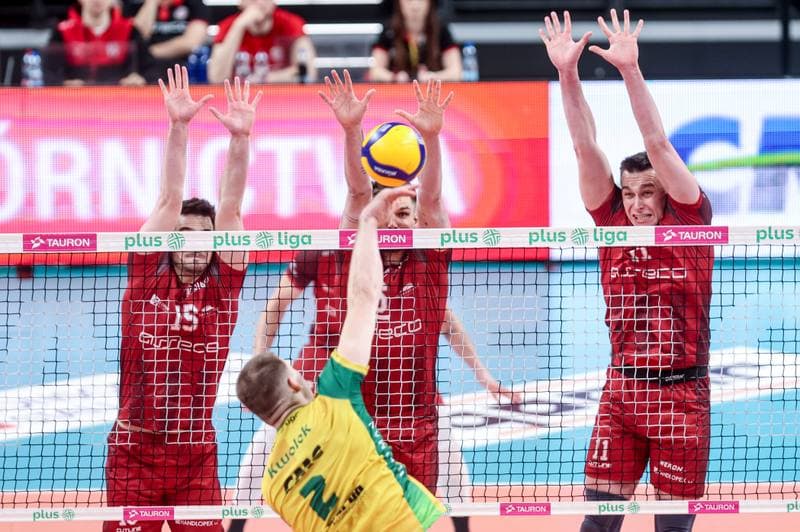 Volleyball. PlusLiga. Aluron CMC Warta Zawiercie - Asseco Resovia Rzeszow. 29.03.2025
