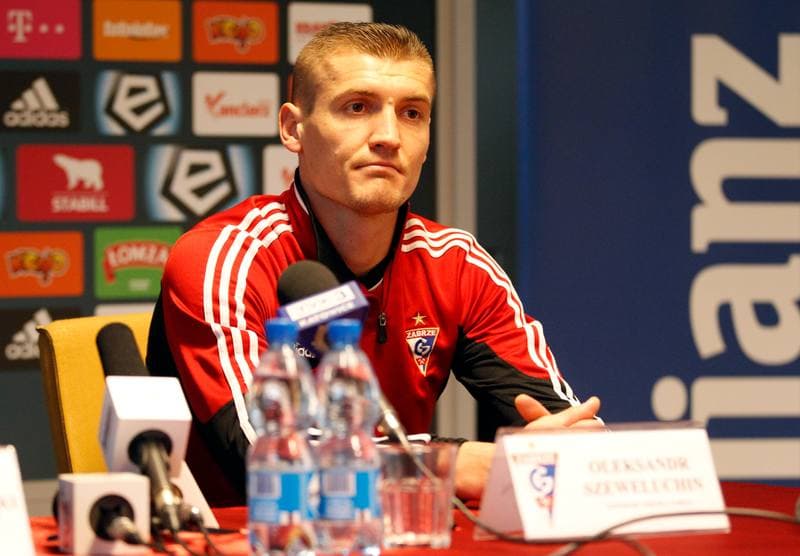 Football. Gornik Zabrze. Press Conference. 29.02.2016